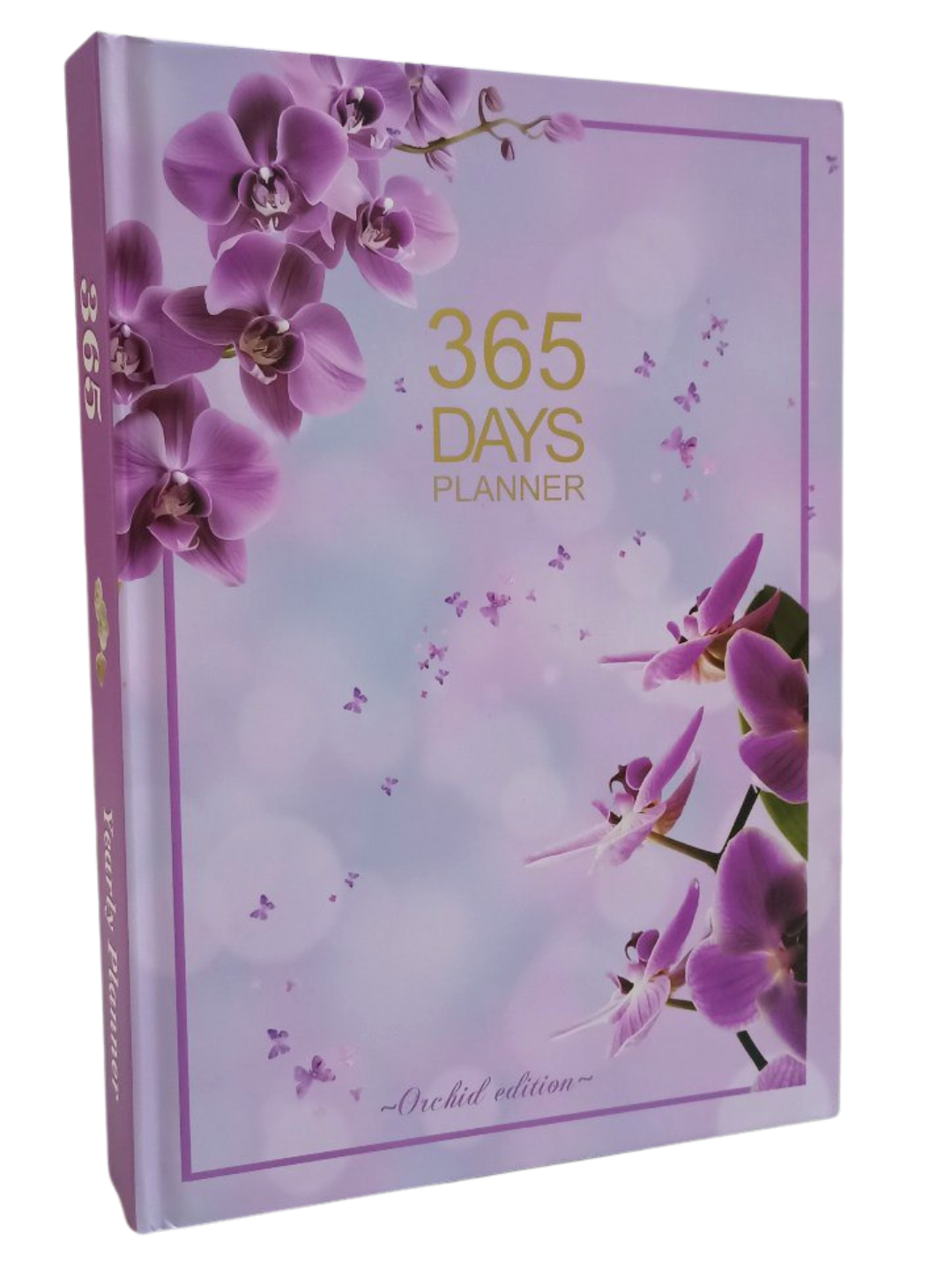 Фиолетовый планер Planner 365 days, 15*21см, для женщин и девушек, твердый переплет, А5, 136 страниц.