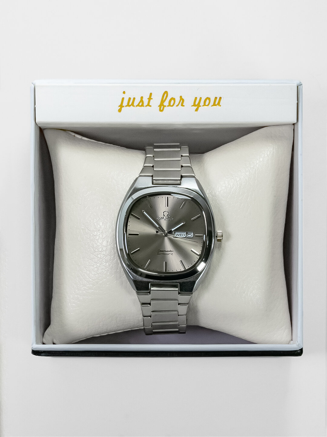 Наручные часы, серебряный