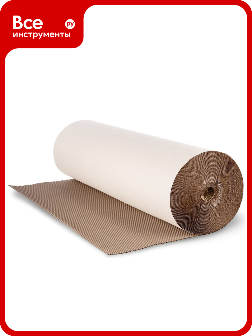 Картон двухслойный ЦМК 1050_180м  рулон 189м2  белый бурый K0002