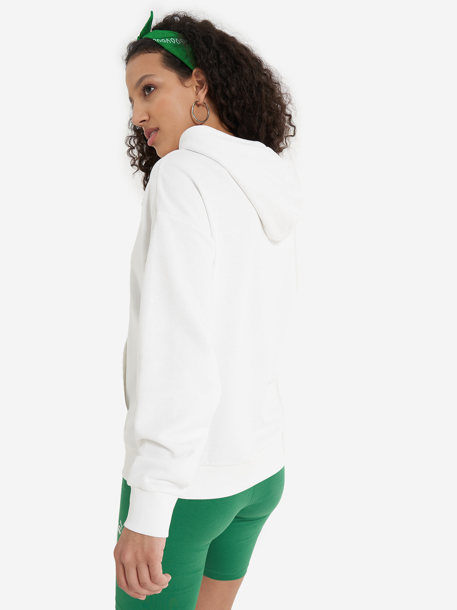 Худи спортивное PUMA, размер M, , белый — фото 1