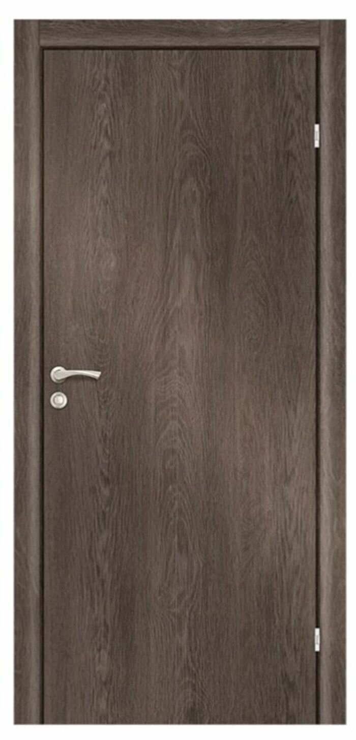 Олови дверь межкомнатная без фурнитуры 600х2000мм Дуб Графит