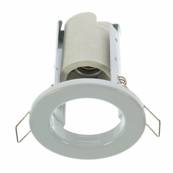 Светильник НВО-60w R63 E27 белый встраиваемый под лампы Д-60 Е27