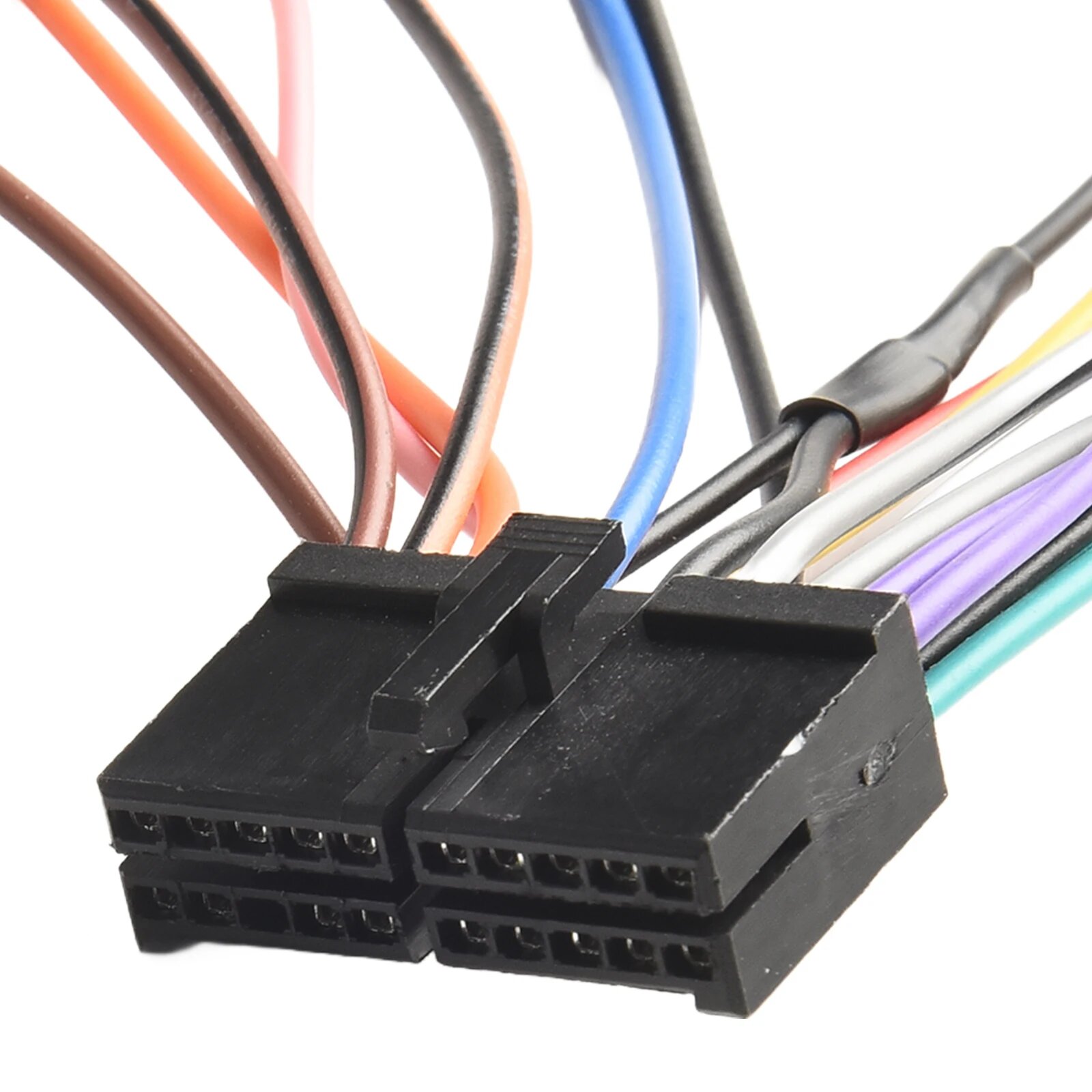 Автомобильный разъем медный провод стерео ISO 12 В 20 контактов аксессуары адаптер жгут проводов кабель