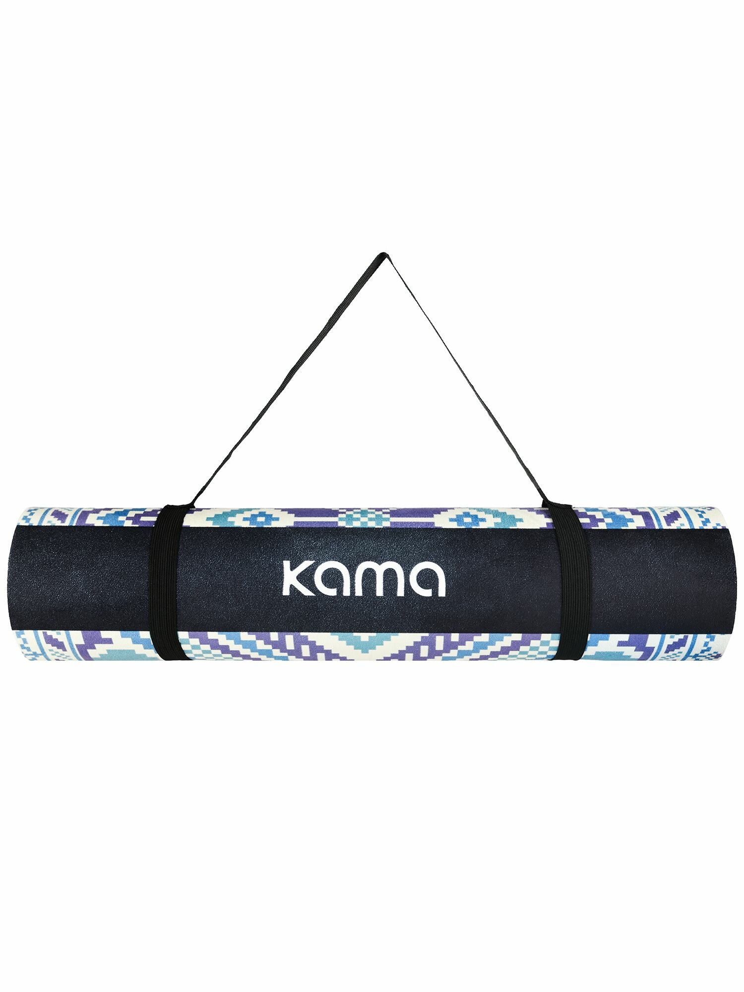 Коврик для йоги и фитнеса, 6 мм, Kama / COVER — фото 1