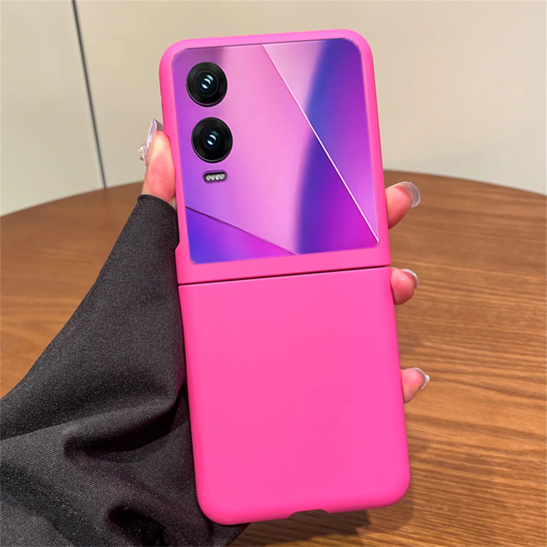 Розовый чехол Infinix Zero Flip, Color: J