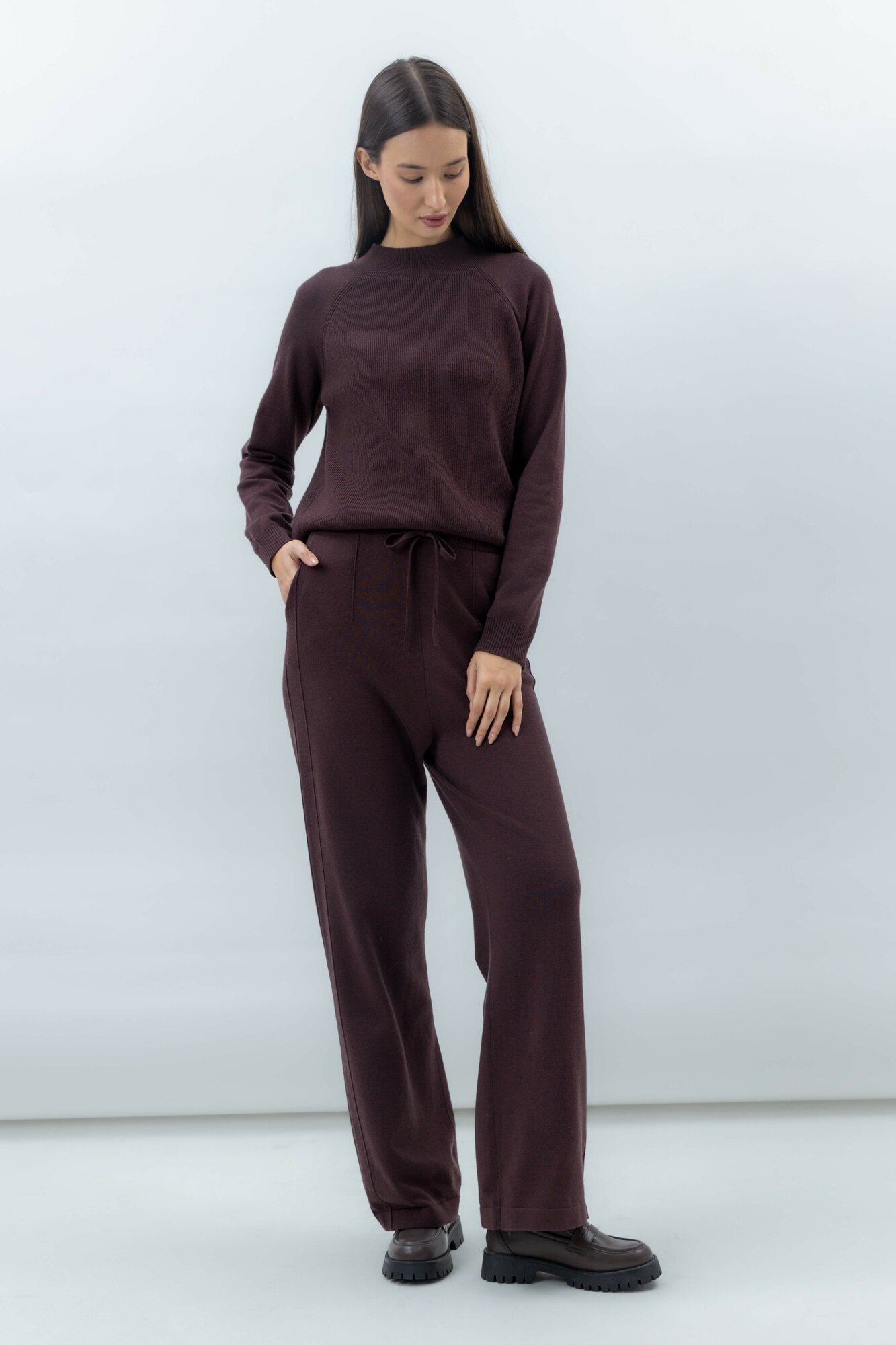 Брюки классические TERRA PRO, размер M, brown — фото 1