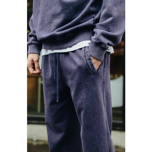 фото Брюки спортивные off street базовая коллекция, размер xxl, фиолетовый