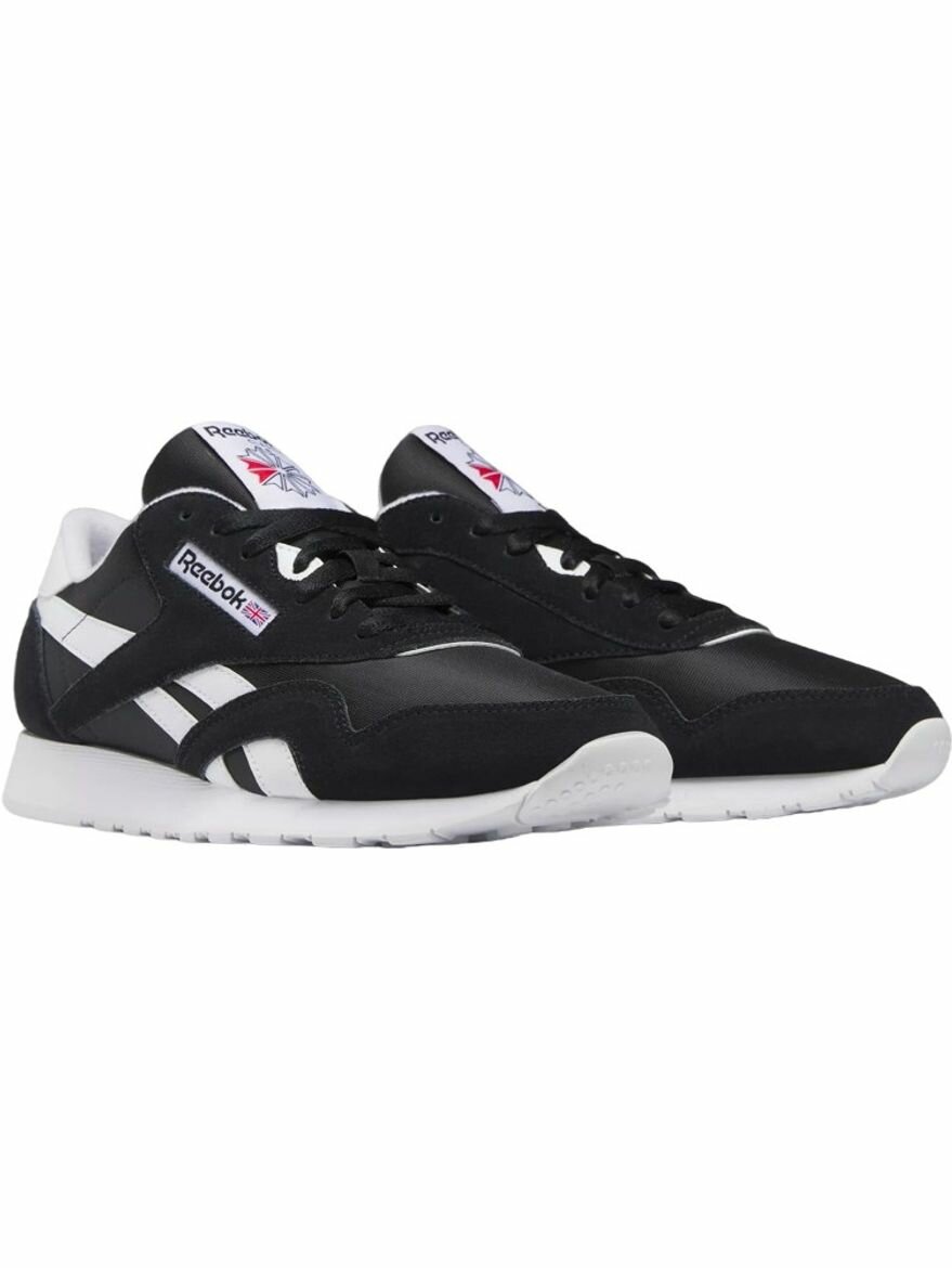 Кроссовки Reebok Classic Nylon, полнота F, размер 7,5 US, черный — фото 1