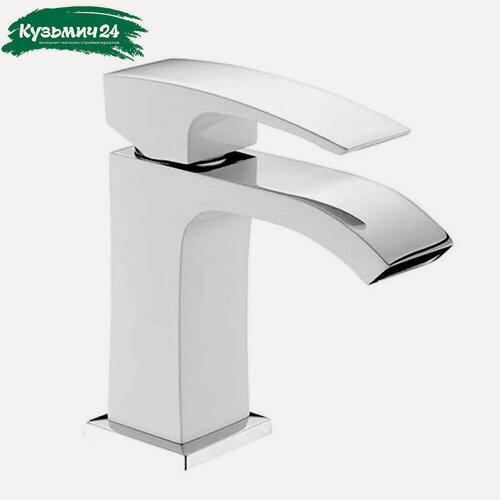 Изображение товара Смеситель для раковины Gappo G1007-8 белый, хром