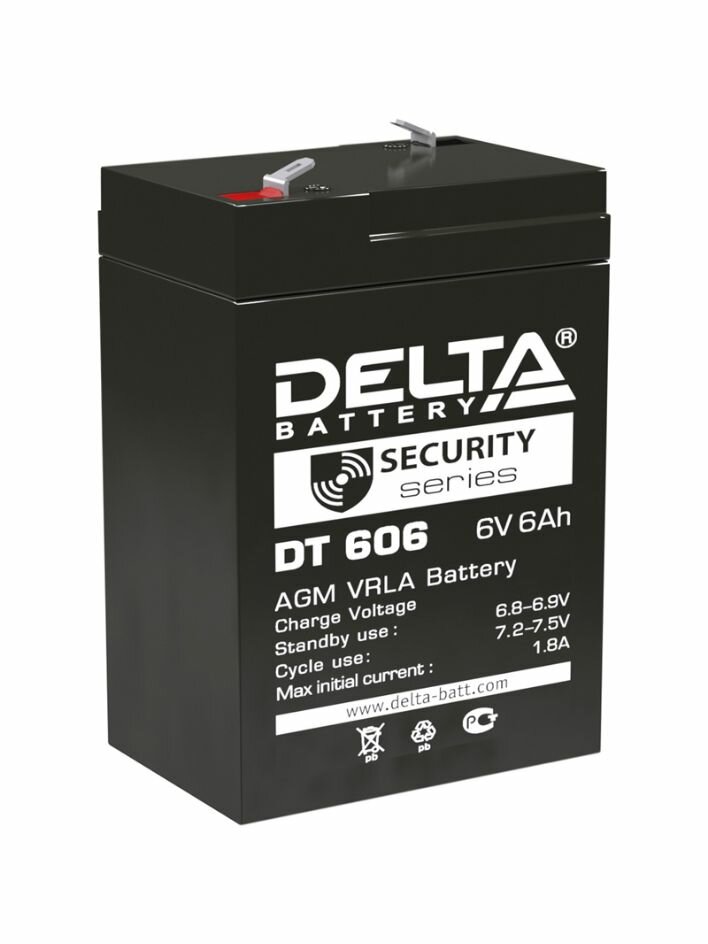 Аккумуляторная батарея DELTA DT 606