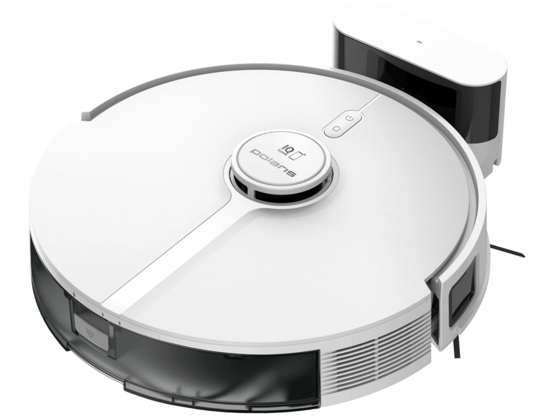 Пылесос-робот Polaris IQ Home PVCR 5005 70вт белый/серый
