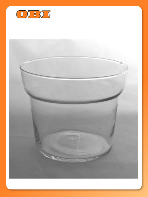 Горшок Evis  Азалия   для дома  настольный  бесцветный  1 шт