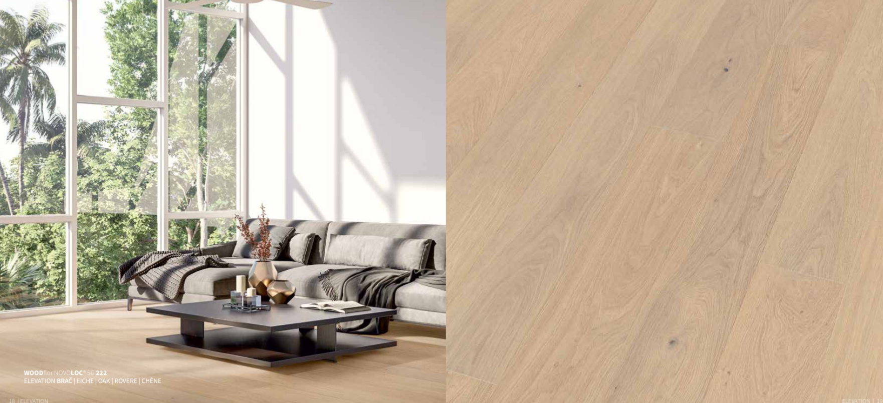 Паркетная доска Дуб Кнотти ультра матовый лак полар вайт замок 5G 2016 м2 в упаковке