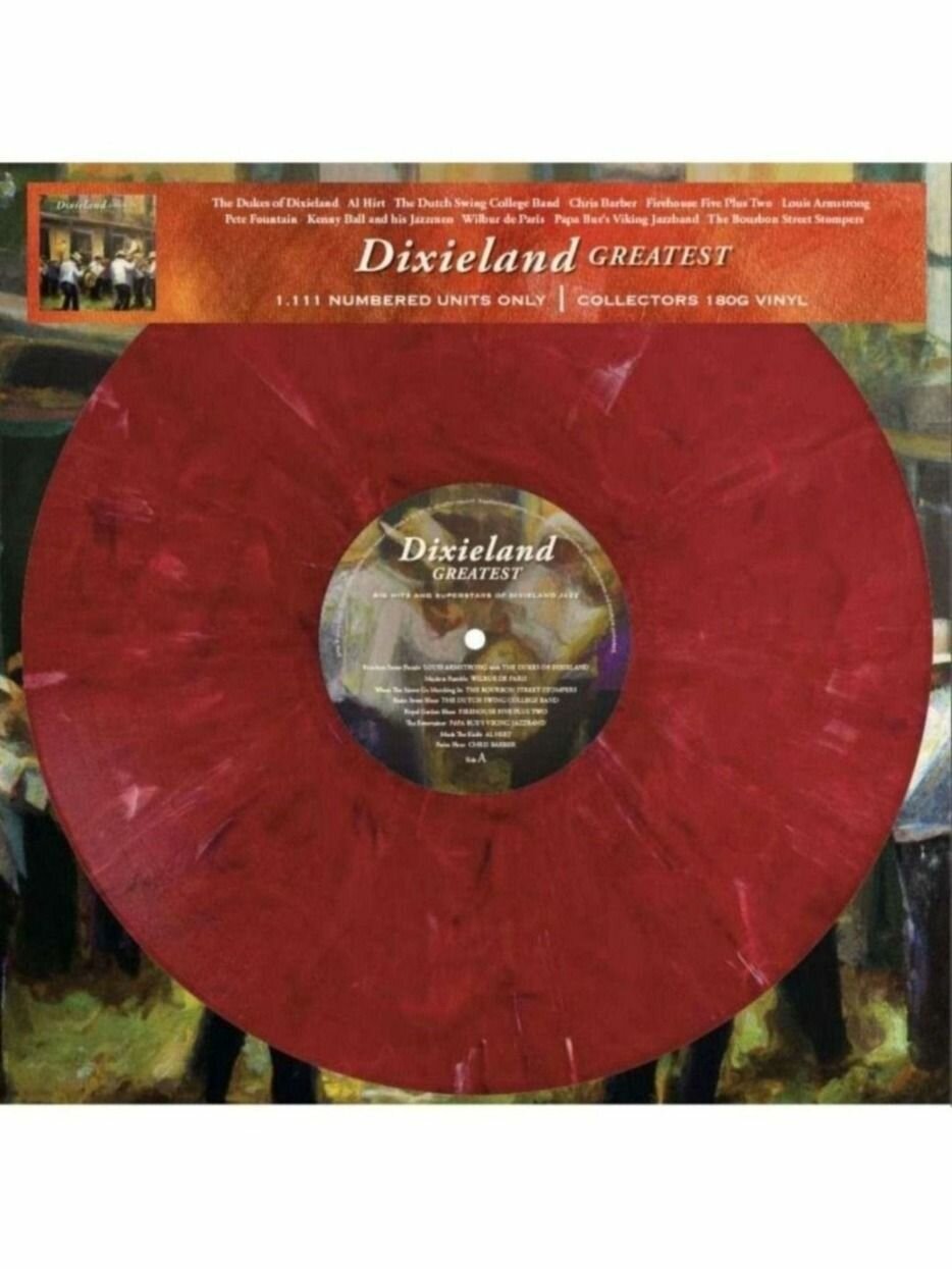 Виниловая пластинка Dixieland Greatest Новый,