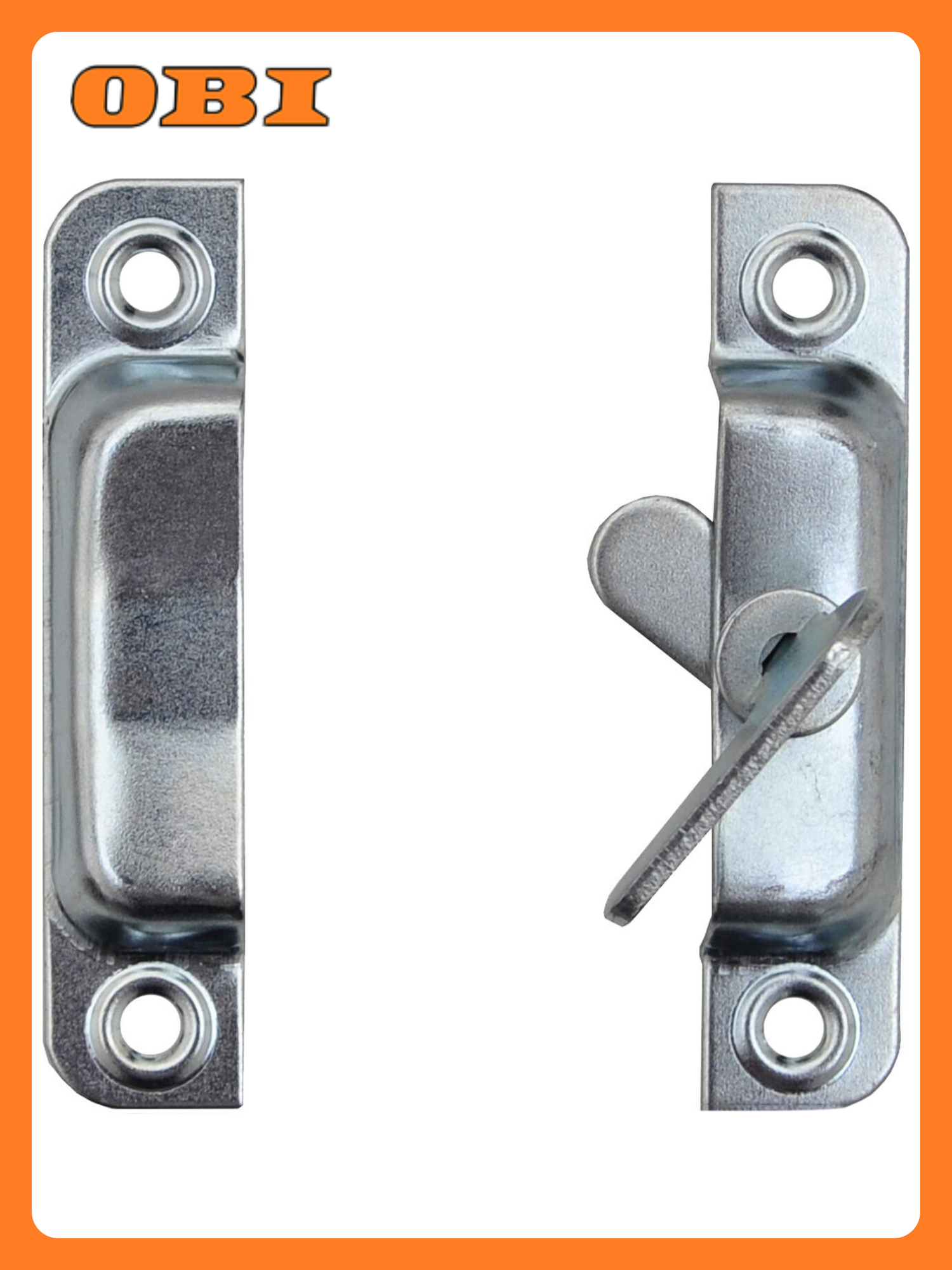 Завертка Tech-KREP JET накладная сталь серебристая 90х24х10 мм