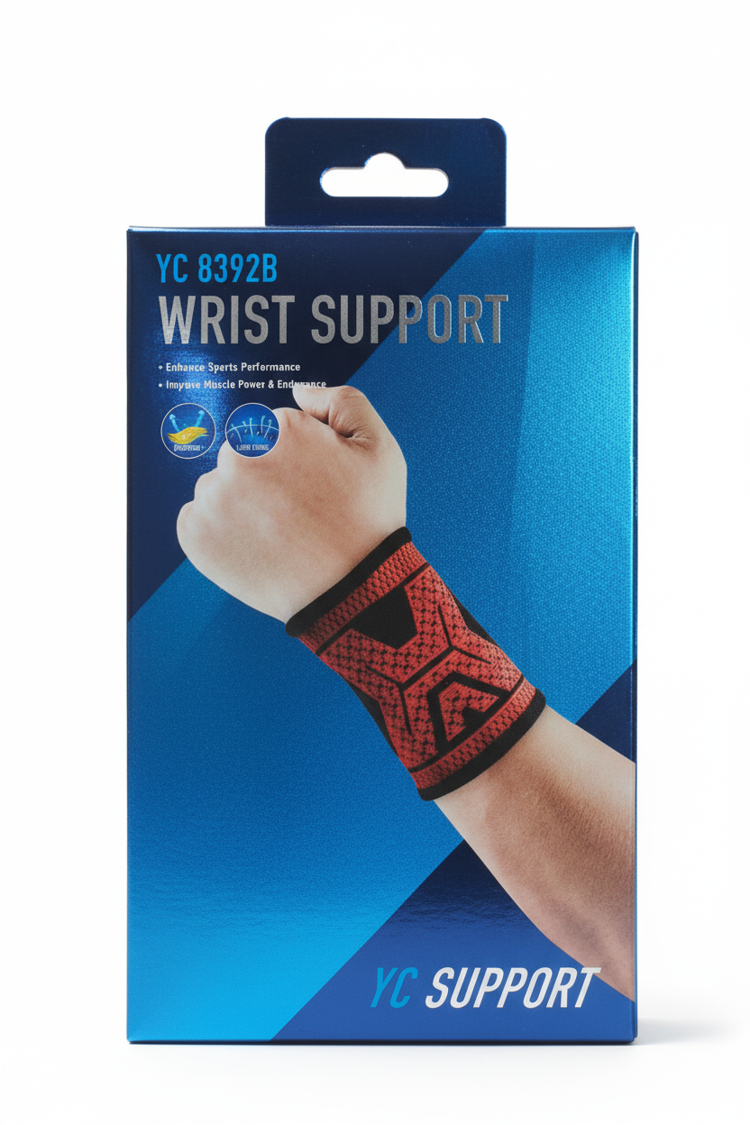 Эластичный бандаж для запястья YC 8392B (Wrist Support) – Для спорта и фитнеса