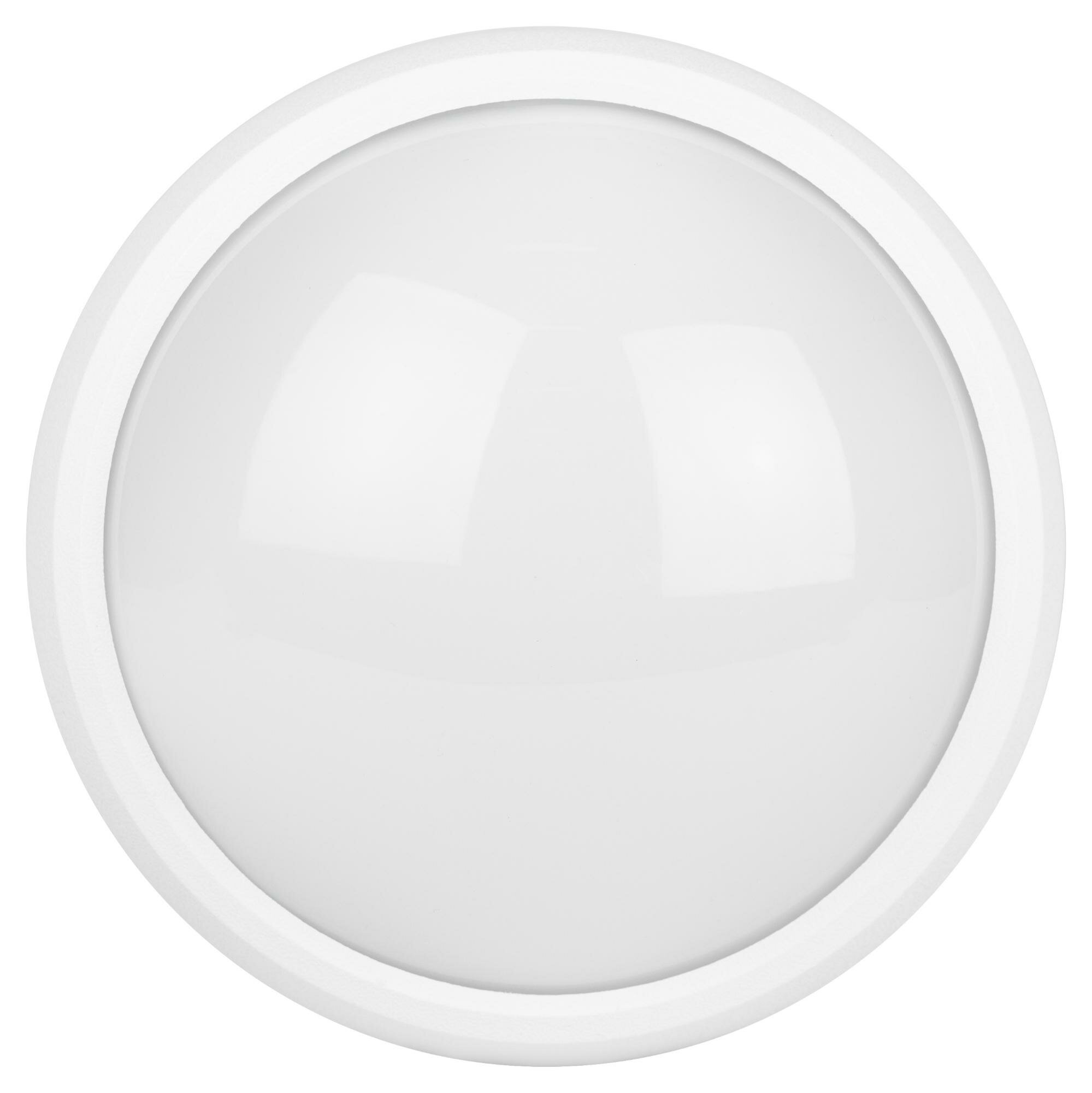 Светильник Эра ДБП-8W 4000К 640Лм SPB-1-08 W IP54 круглый 180х75 мм белый