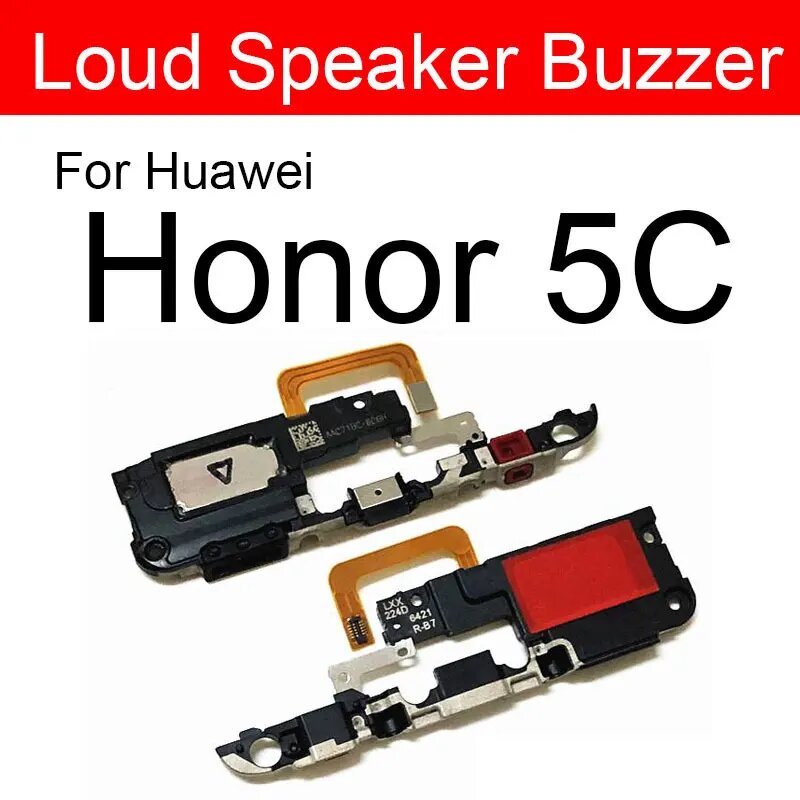 Громкий динамик зуммер модуль звонка для Huawei Honor 4A 4X 5 5A 5C 5X Pro громкоговоритель гибкий кабель запасные части для ремонта For Honor 5C