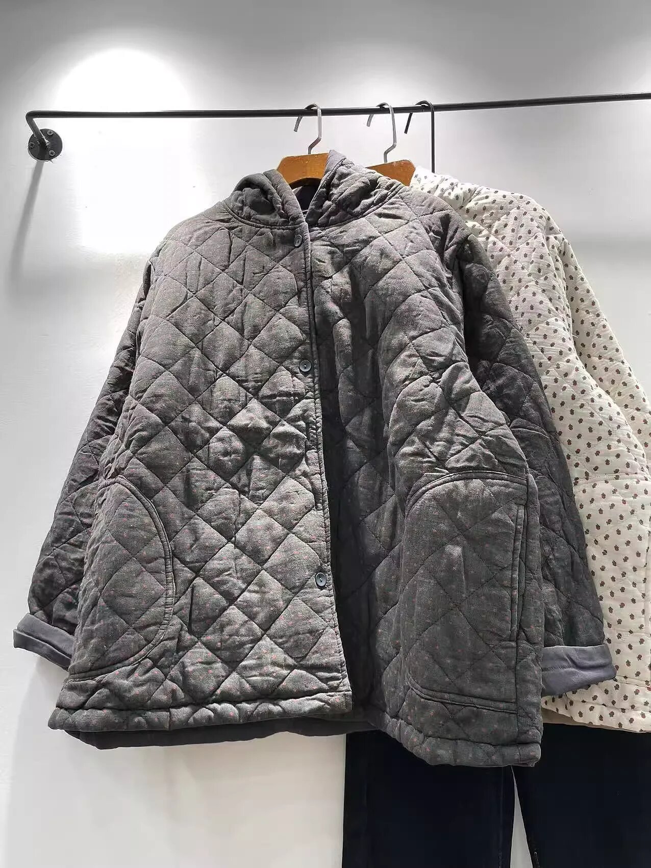 Куртка  размер OneSize серый