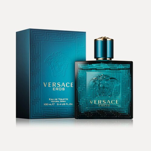Изображение товара Versace Eros, мужская туалетная вода, фужерный аромат, 100 мл