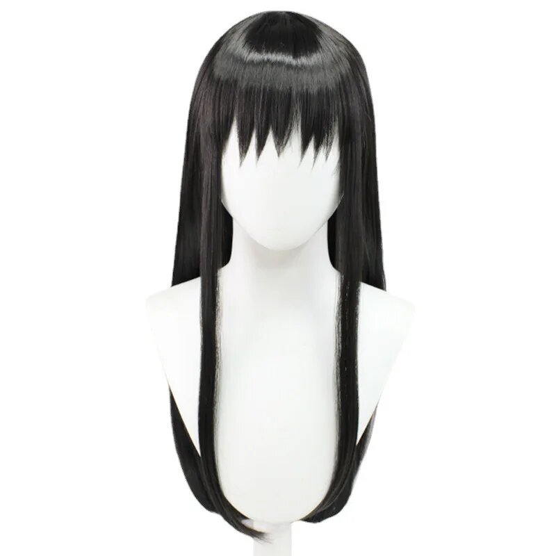 Черный косплей парик Мадока Канами, wig 2, L