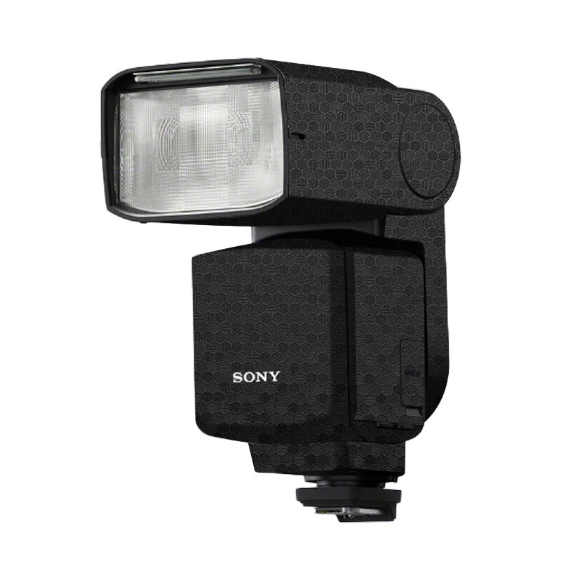 Защитная пленка для вспышки SONY HVL-F60RM2 с шестиугольной текстурой, черная матовая поверхность 3M клей