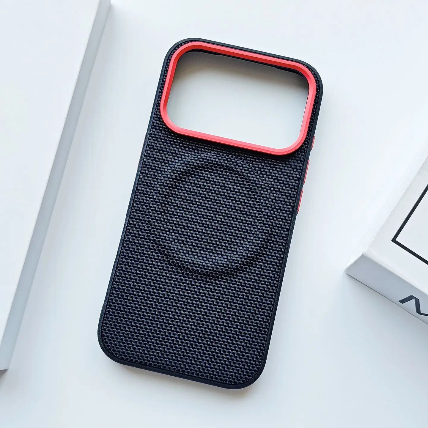 Черный нейлоновый чехол для Xiaomi Poco F8 Ultra
