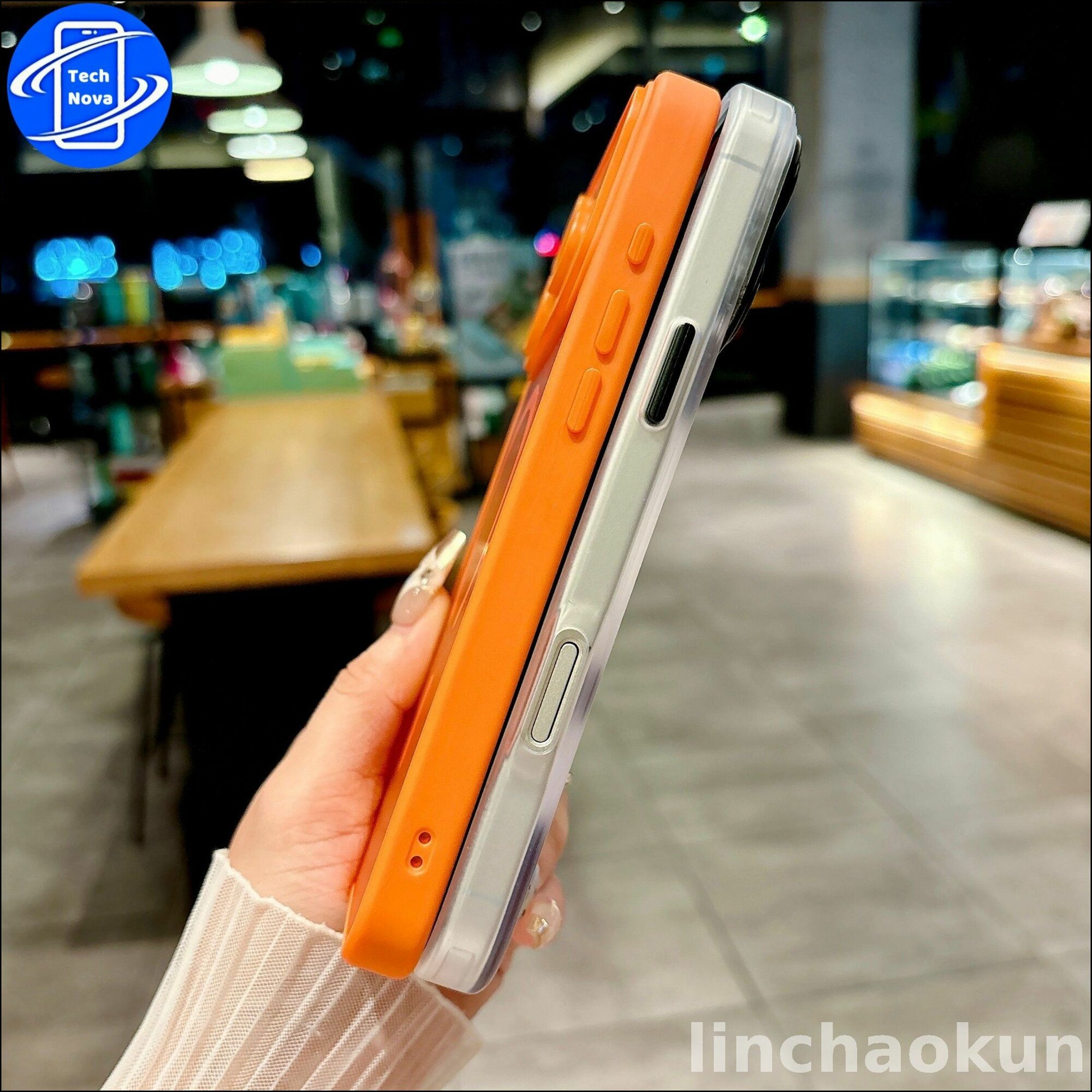 Чехол для iPhone 17 Pro Max прозрачный ультратонкий противоударный с защитой камеры и экрана, поддержка беспроводной зар — фото 1
