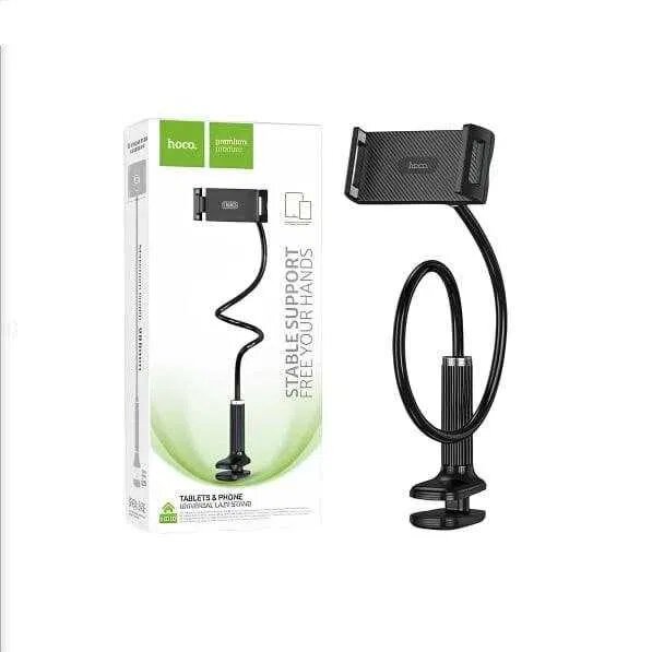 Настольный держатель HOCO HD10 для смартфонов и планшетов 4,5–13”, ABS/алюминий — фото 1
