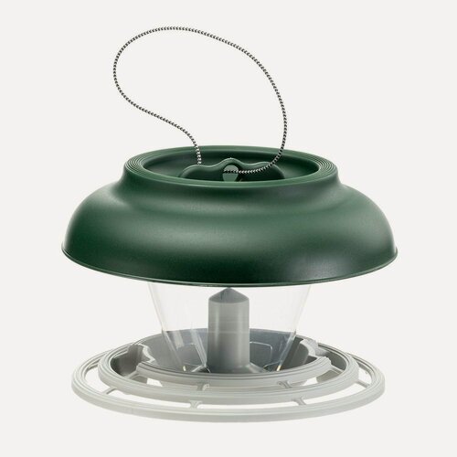 Изображение товара Кормушка для диких птиц Ferplast BREAK пластиковая с жёрдочками и поилкой (Италия)