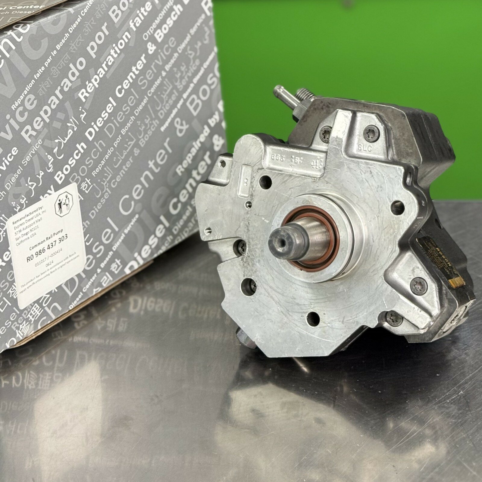 Топливный насос высокого давления bosch для 01-04½ duramax chevy lb7 gmc 6.6л без сердечника 97208073