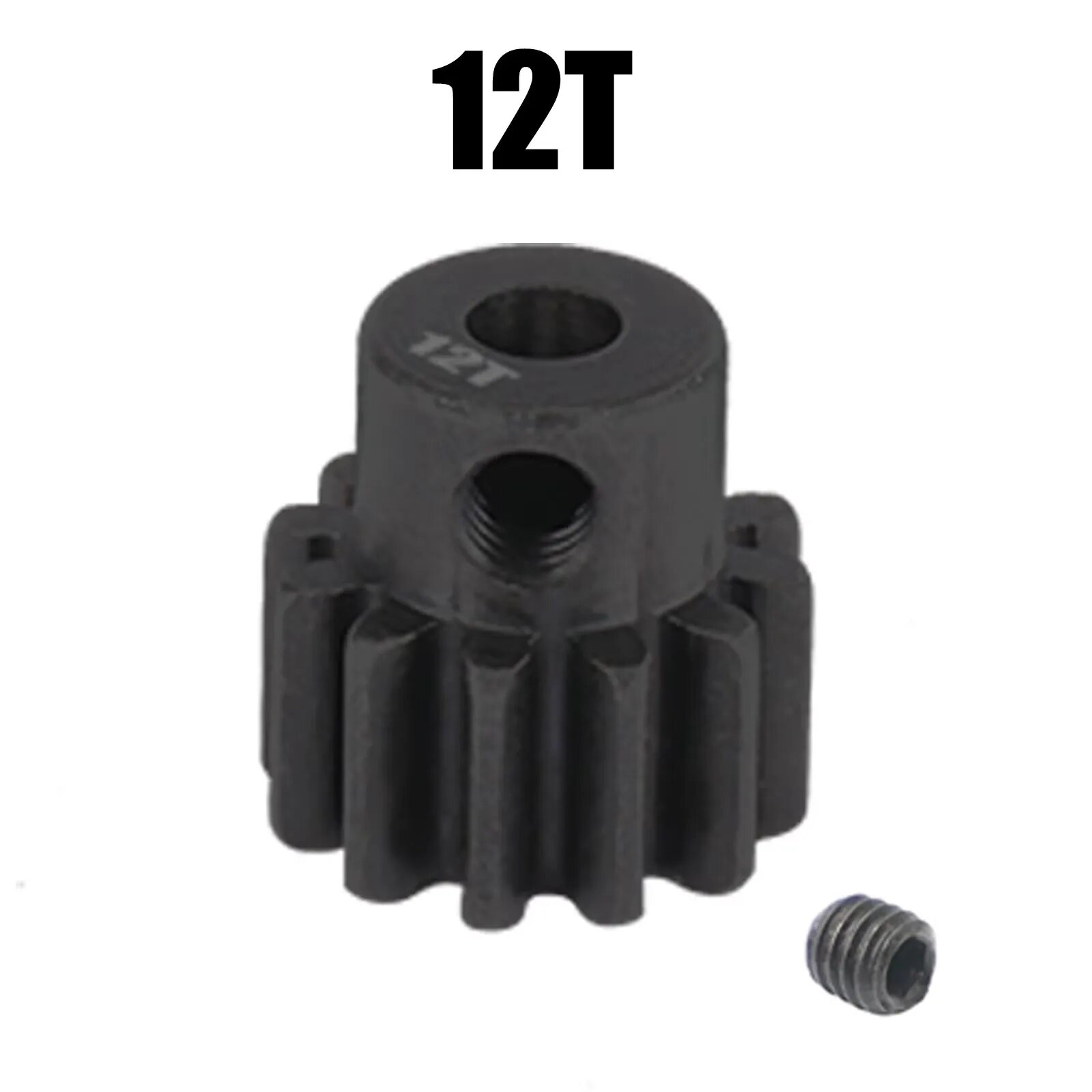 Шестерня 12T черная сталь 3,175 мм