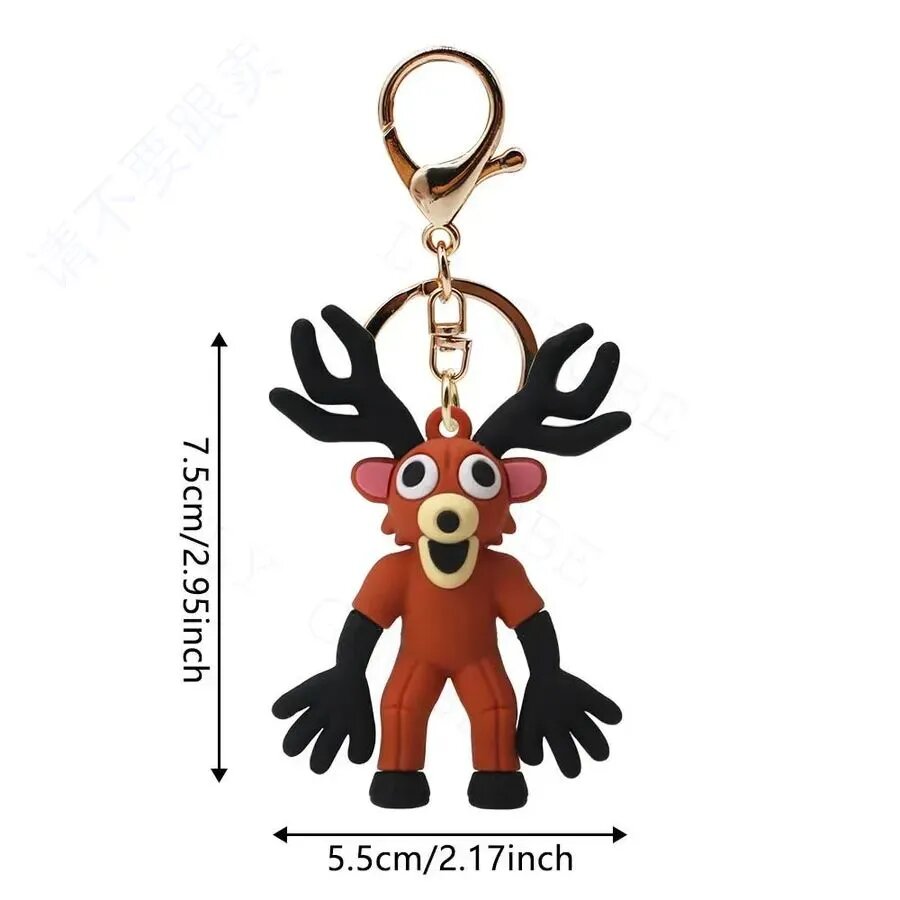 99 ночей в лесу roblox Силикон Брелок 7 см