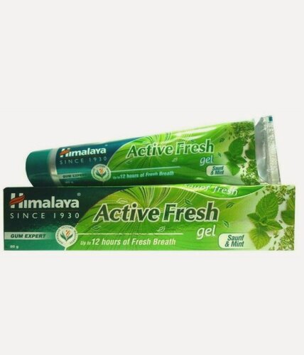 Изображение товара Активная свежесть Зубной гель / Himalaya Toothgel Active Fresh, 80 гр.