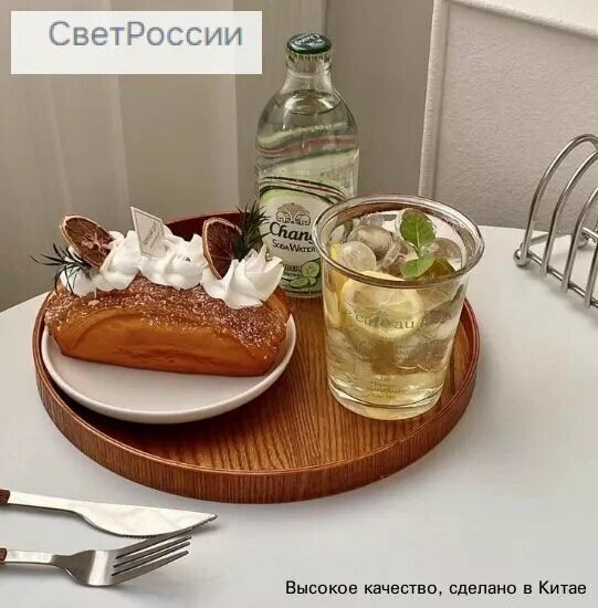 Поднос вращающийся, 24 см х 24 см, 1 шт