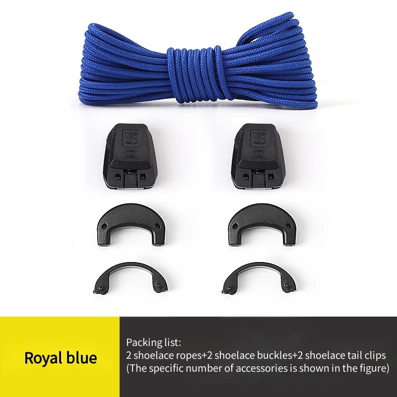 Комплект шнурков Quicklace Royal blue 160 см