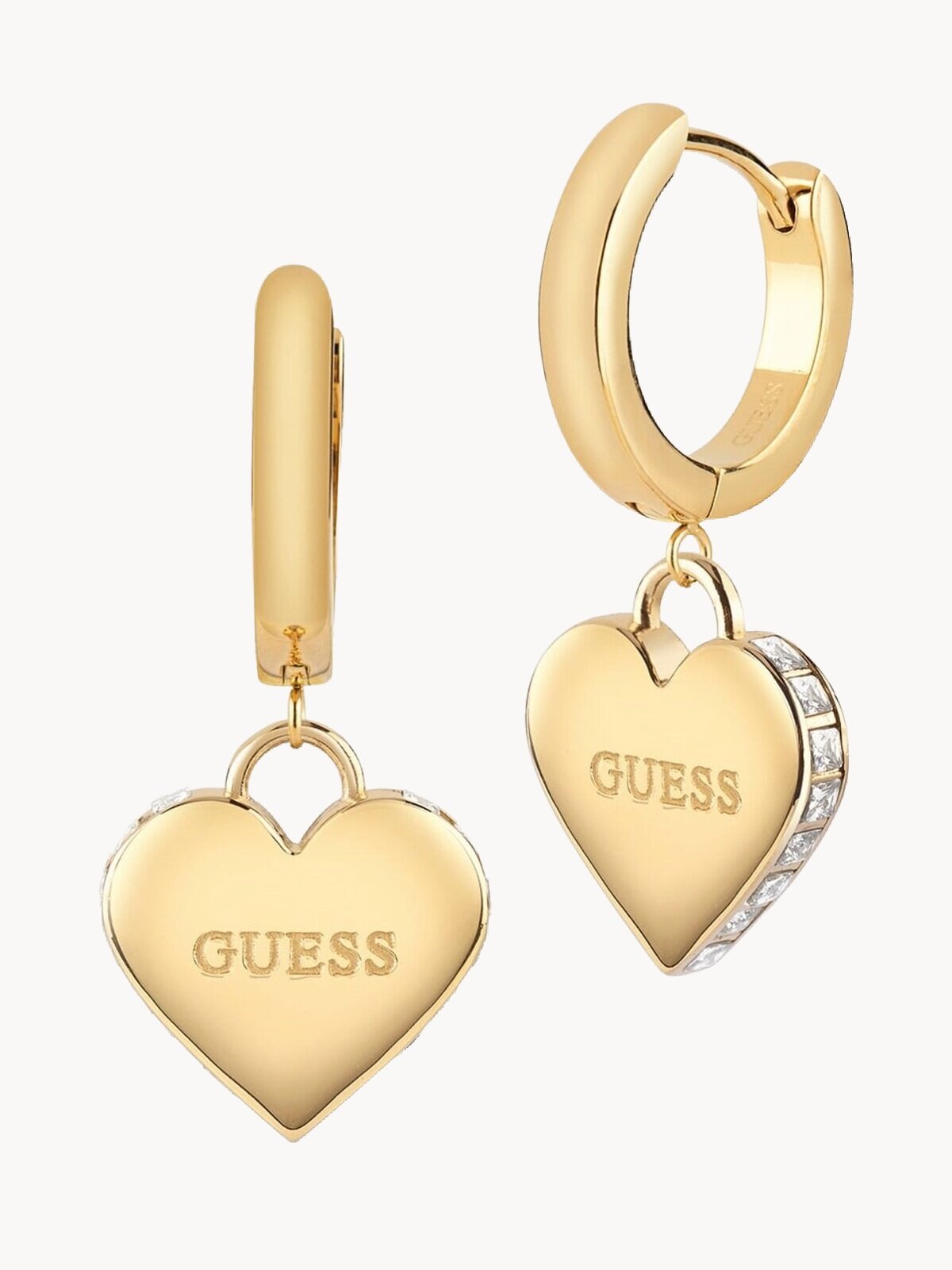 Серьги конго, с подвесками