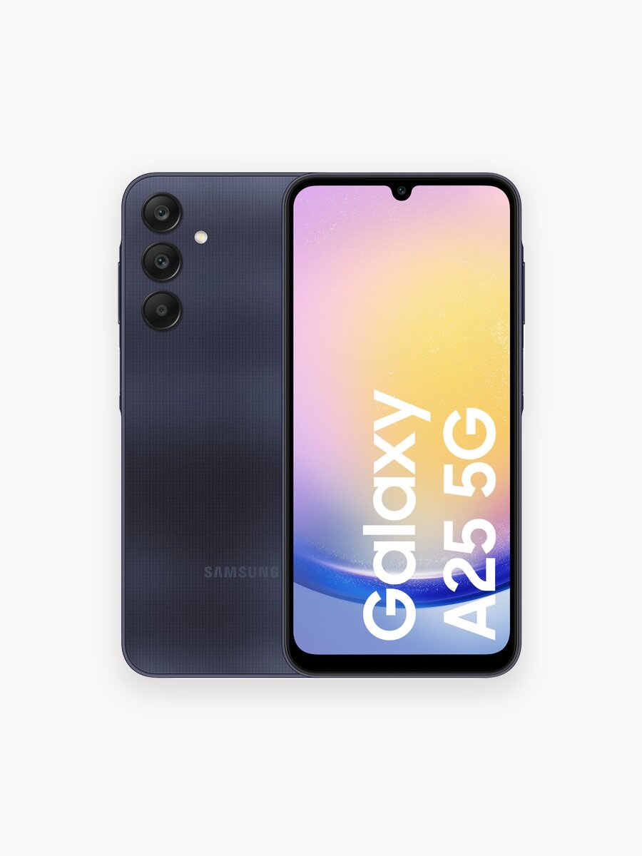 Смартфон Samsung Galaxy A25 5G 6/128 ГБ, черный