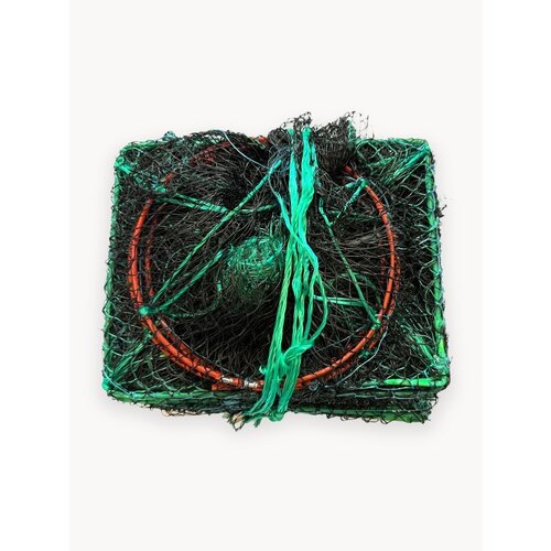 Раколовка Гармошка усиленная, 26 входов, полиэстер, длина 8 м