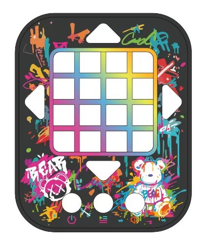 2048 Портативная игровая консоль с мишкой, головоломкой и судоку — детская обучающая игрушка с шнуром