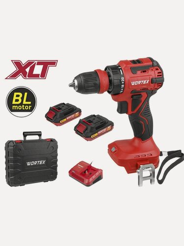 Изображение товара Дрель шуруповерт аккумуляторная WORTEX BD 2025 LiSET ALL1 XLT SOLO С 2 АКБ и З/У (1325843)