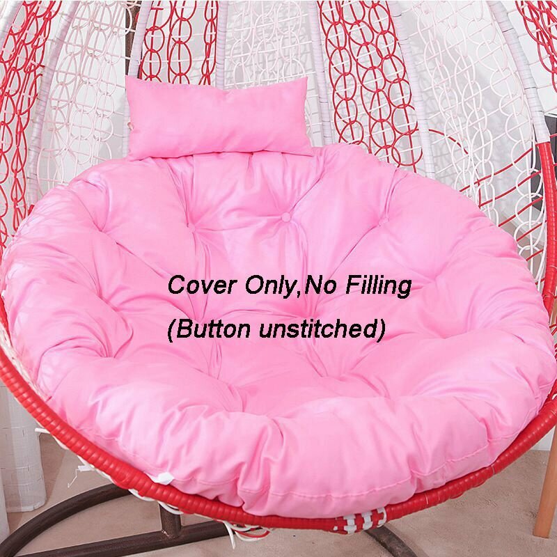 Подушка для качели из ротанга уютная толстая мягкая наполнитель для отдыха внутри и на улице