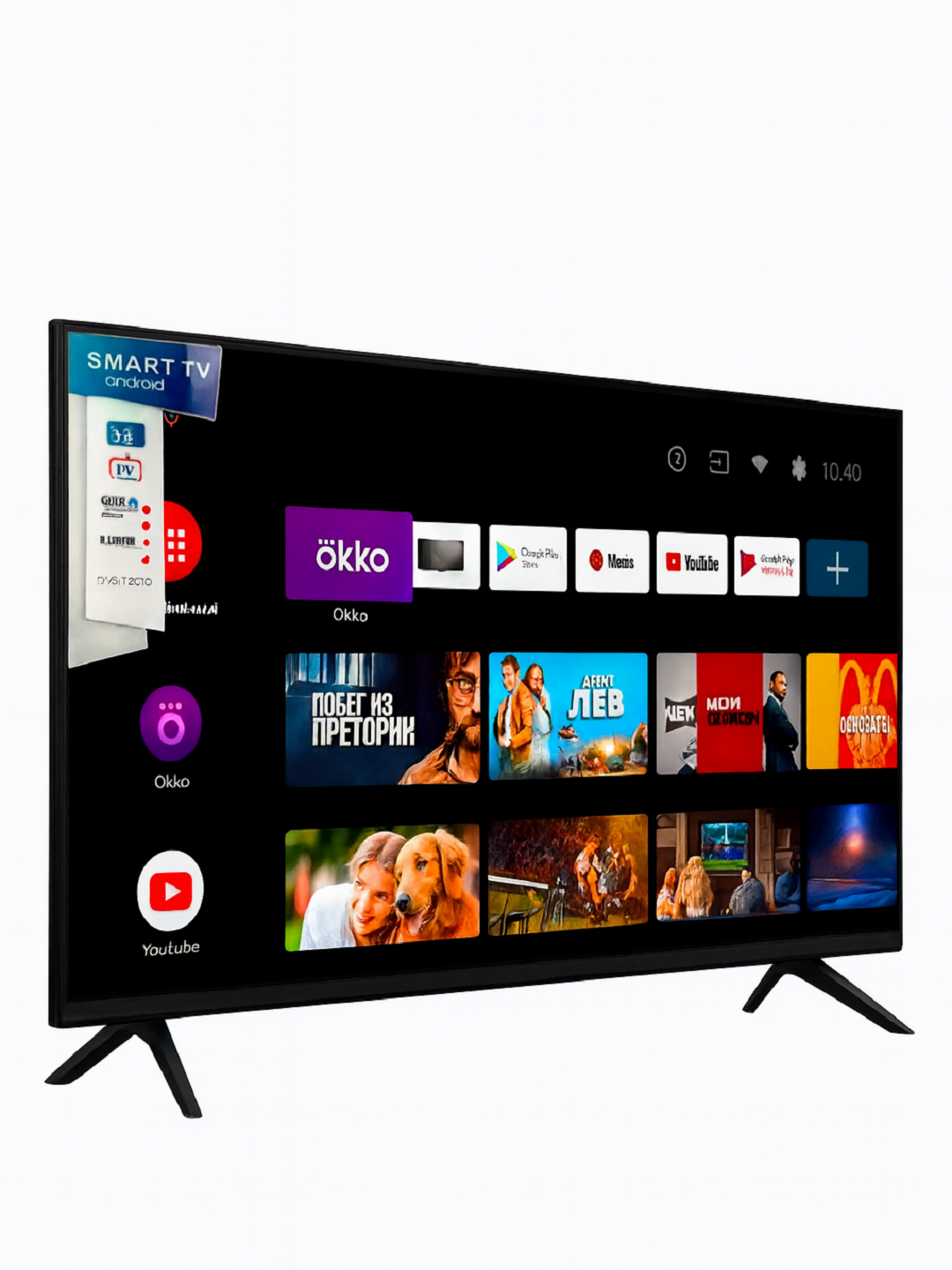 Телевизор LiTV Smart TV 32, головое управление, google ассистент — фото 1