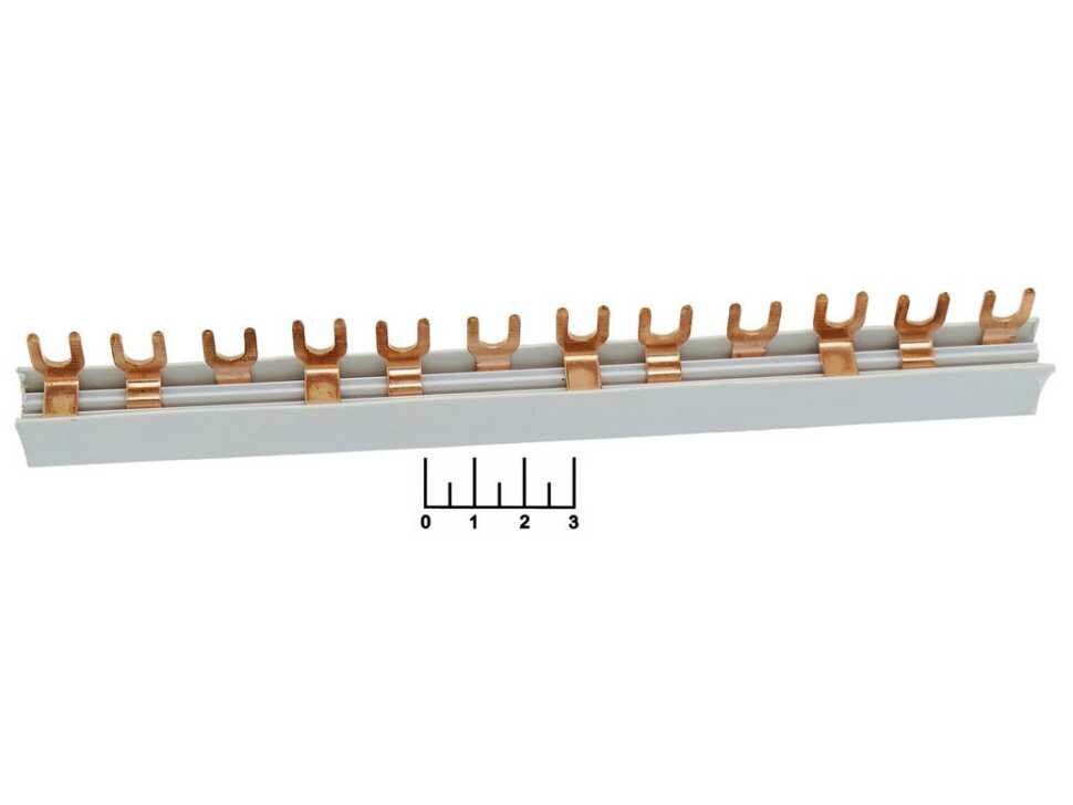 Шина соединительная U-образная трехфазная 63A