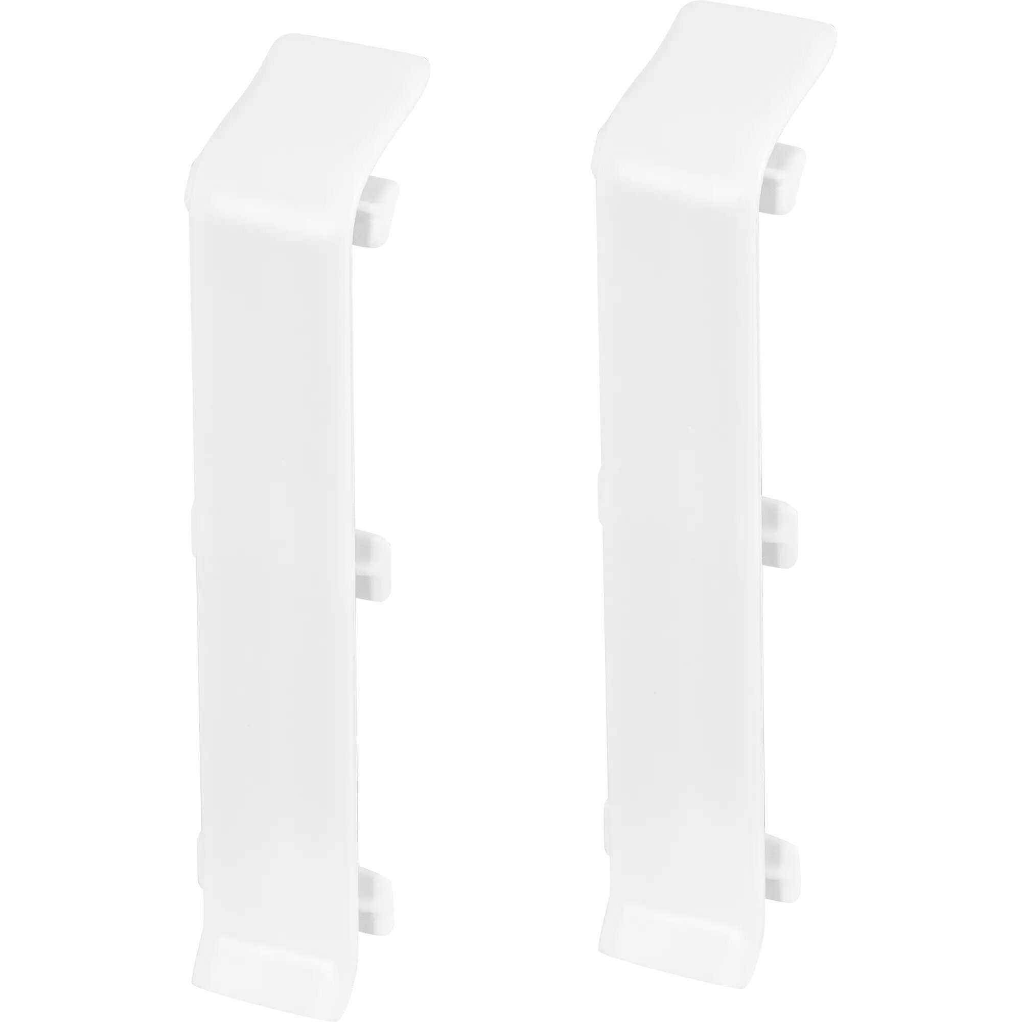 Соединитель для плинтуса «Белый» 80 мм 2 шт.