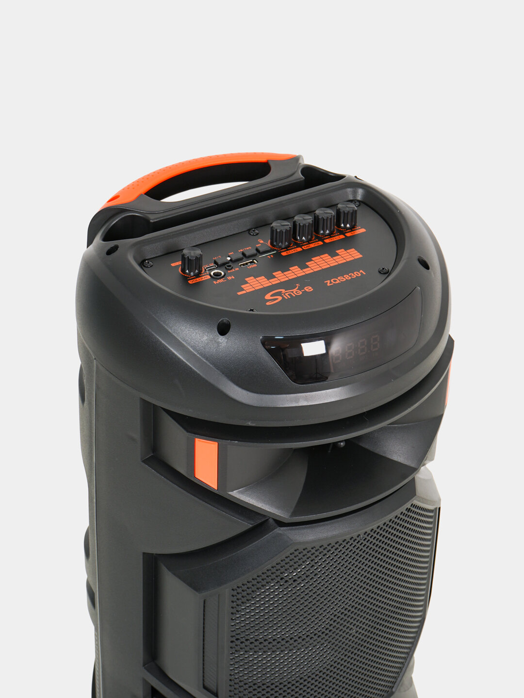 Колонка Sing-e ZQS-8301, с караоке, Bluetooth, FM-радио, пульт ДУ, 92 см, — фото 1