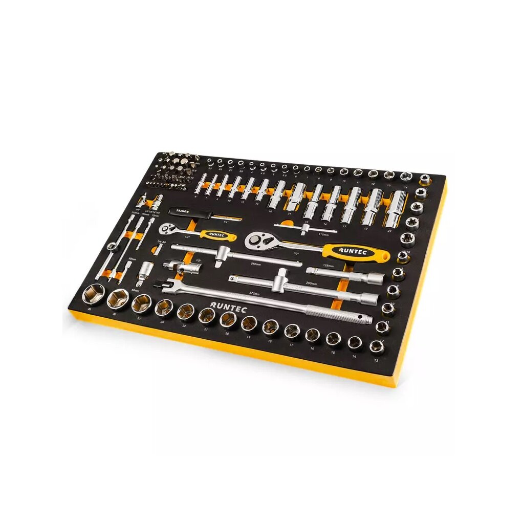 RUNTEC Набор торцевых головок с аксессуарами 1/2