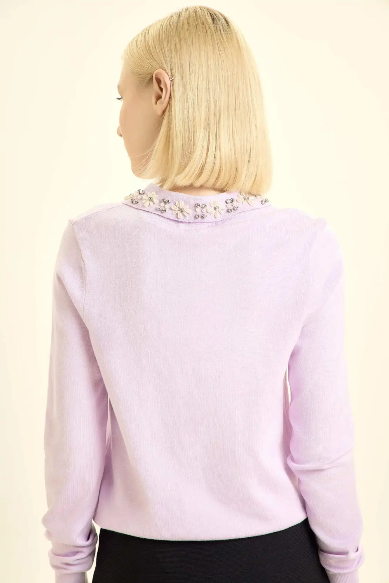 Джемпер Selfie, размер XS, лавандовый — фото 1