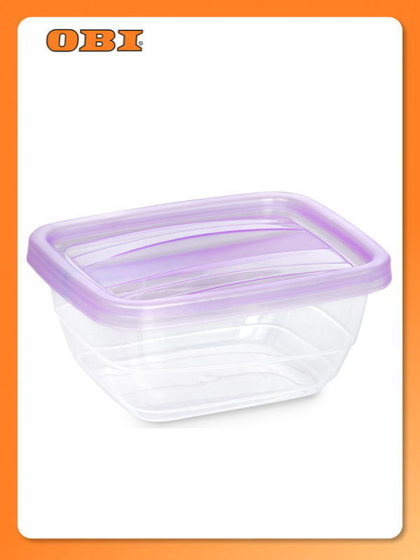 Контейнер Violet Fresco 025 л с крышкой для СВЧ фиолетовый