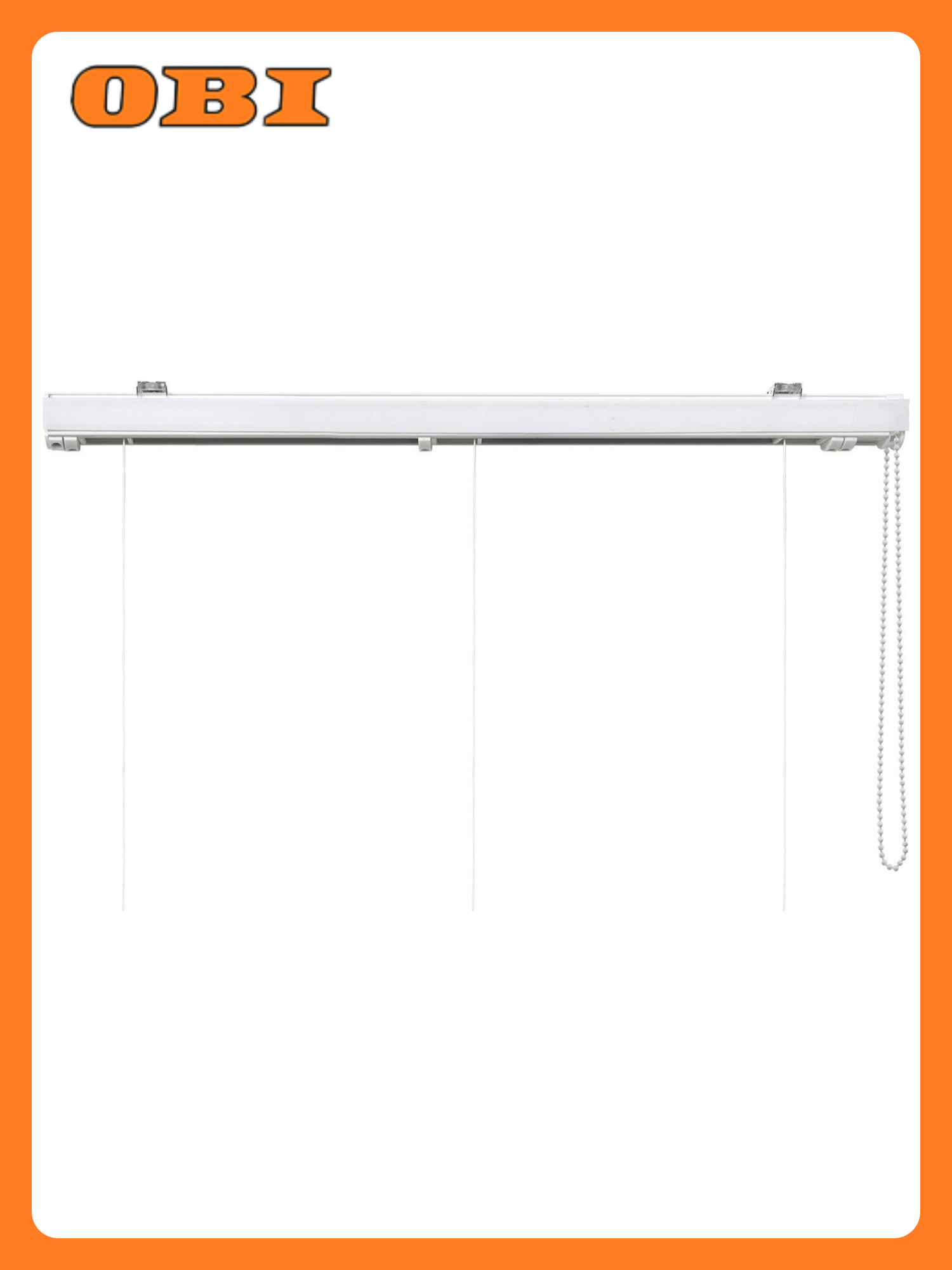 Карниз римский компакт белый 140 М